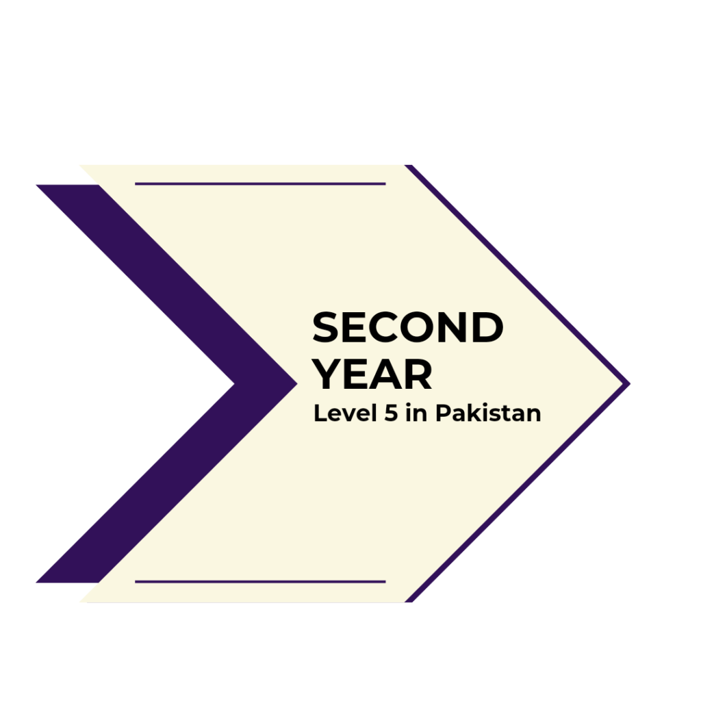 Second year Level 5 in Pakistan